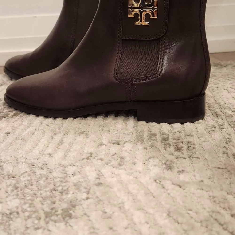 Tory Burch Women's Brown Leather Boots